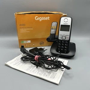 Gigaset A400 DECT/Telefon, mit Basis, Haustelefon, mit OVP, Neue Akkus ✅ - Bild 1 von 2