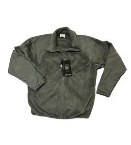 NEW Polartec mens XL Long green Cold Weather Gen lll full zip fleece jacket NWT - Picture 1 of 4