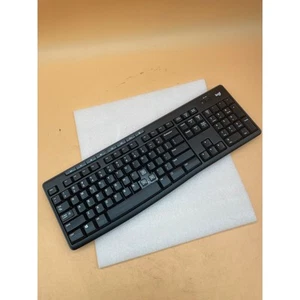 PC Wireless Keyboard Logitech K270 Membrane Black with 8 Media Shortcut Buttons - Picture 1 of 6