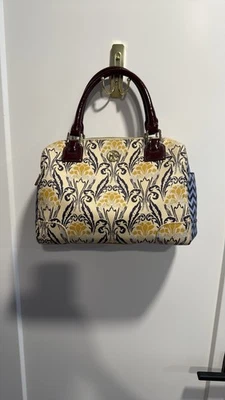 Bolso de mano bolso de boliche en contraste floral Tory Burch Foto 1 de 4