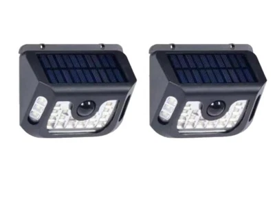 Paquete de 2 luces de pared LED con energía solar Westinghouse® con sensor de movimiento Foto 1 de 4