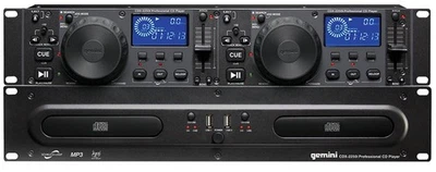 Gemini CDX2250I Dual CD Media Player with USB Input - Image 1 of 4