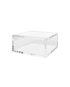 SCATOLA IN PLEXIGLASS TRASPARENTE CON COPERCHIO - 6X6 CM - Foto 1 di 1