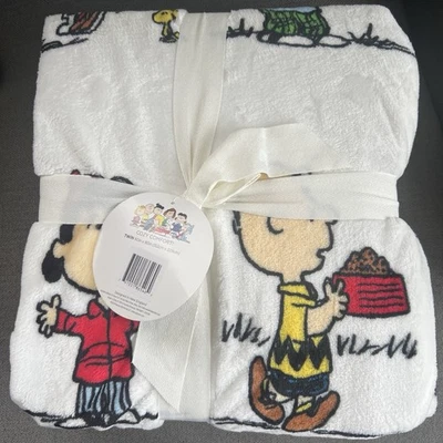 Manta Doble Peanuts Halloween Charlie Brown Berkshire Manta Rara Foto 1 de 2