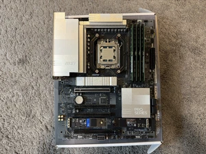 USED COMBO AMD Ryzen 9 9950X w/ (MSI X870 MOBO, 4x16GB DDR5 2x2TB NVME, Cooler) - Picture 1 of 7