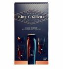 Gillette King C Beard Trimmer Set with 3 Interchangeable Combs - Black NEW