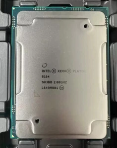 Intel Xeon Platinum 8164 CPU Processors LGA3647 26C/52T 2.0 GHz 35.75MB 150W - Afbeelding 1 van 2