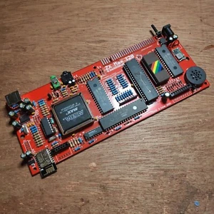 ZX Spectrum MAX 128 - (Amarillo) Totalmente construido, probado, cable scart-RGB y garantía. - Imagen 1 de 5