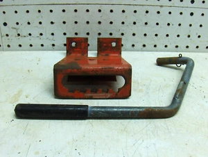 ALLIS CHALMERS SIMPLICITY LAWN TRACTOR MOWER DECK AXLE LIFT HANDLE AND QUADRANT - Picture 1 of 2