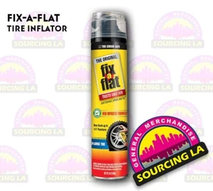Fix-a-Flat Tire Inflator & Sealant – Emergency Flat Tire Repair | 24oz - Picture 1 of 1