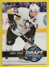 2010 Upper Deck NHL Draft Redemption Sidney Crosby