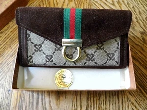 San Souci Clutch Original By Jacqueé Checkmate clutch (Vintage Suede) (NOS) - Picture 1 of 5