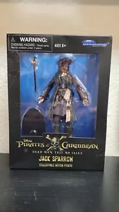 FIGURA DE ACCIÓN DISNEY DIAMOND SELECT REYES PIRATAS DEL CARIBBE JACK GORROW - Imagen 1 de 2