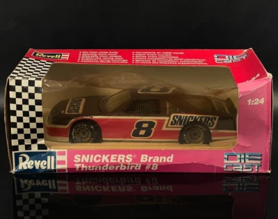 Revell Snickers Brand Thunderbird #8 1/24 Diecast Racing Car MIB - Image 1 of 4