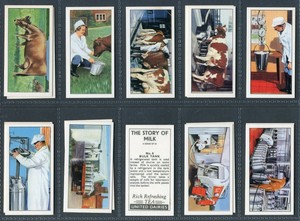 UNITED DAIRIES - FISH, BIRDS, BRITISH UNIFORMS, MILK, THE WEST - PICK YOUR CARD