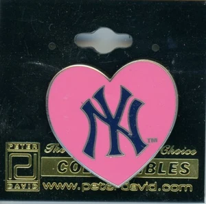 NY Yankees Pin Choice New York AL MLB Baseball New on Card Peter David Inc PDI - Picture 1 of 51