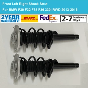 2X Front Left Right Shock Absorber Struts For BMW F30 F35 3 Series RWD 2013-2016 - Picture 1 of 7