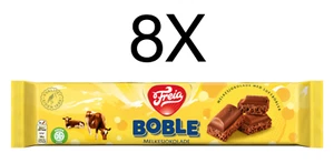 Freia Boble Melkesjokolade Norwegian Milk Chocolate bars 8X 150 Grams! - Picture 1 of 1