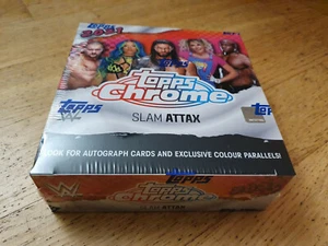Topps WWE 2021 Chrome Slam Attax, Hobby Box / display, OVP, sealed, new/neu - Picture 1 of 3