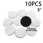 10pcs 3inch Car Polishing Pad with Wool Material for Perfect Polishing