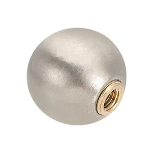 25mm Ball Lamp Finials Caps Knob 1 Set Lamp Shade Decoration Nickle Color - Picture 1 of 7