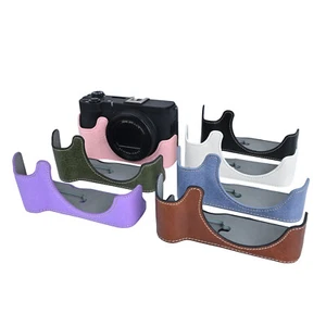 Leather Half Case for Canon V1 Camera Protector Grip - Picture 1 of 35