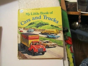 My Little Book of Cars and Trucks Hardcover Book 1973 by K Graham By Whitman - Picture 1 of 9