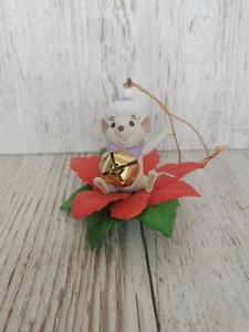 DISNEY GROLIER XMAS ORNAMENT BIANCA THE RESCUERS - Picture 1 of 1