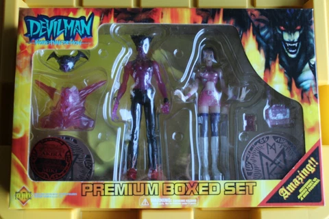 Fewture DEVILMAN Action Figure Boxset Tribal Fusion Akira & Loads Conscious Miki Cover