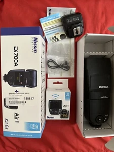 Nissin Di700 Air i-TTL Flashgun With Air 1 Commander For Nikon - Picture 1 of 5