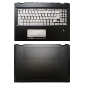 New for MSI Summit E16 Flip  Upper Palmrest Keyboard Cover+Bottom Case MS-1591 - Picture 1 of 3