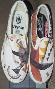 NEW Vans Authentic Vasily Kandinsky Classic Slip On Style (M 10) MoMA - Picture 1 of 6