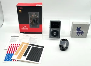 FiiO X3 2ND Generation Digital Audio Music Player Silver Used From Japan - Picture 1 of 24
