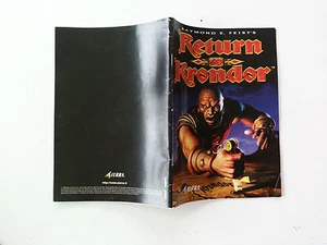 Return to Krondor Anleitung/Handbuch für Big Box PC FR - Bild 1 von 2