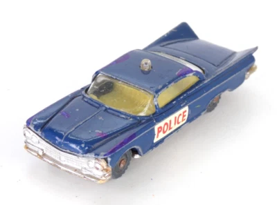 Husky Buick Electra Vehículo de Policía Coche de Juguete Coleccionable Modelo Azul Foto 1 de 4