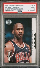 1995 SP Championship Championship Shots Die Cut Michael Jordan PSA 9 #S16! HoF!