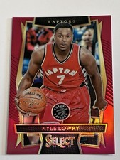 Kyle Lowry 2016-17 Panini Select Red Prizm #5 HOLO Raptors Basketball #048/175