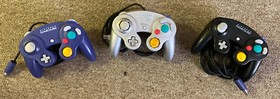 Nintendo Gamecube controller Indigo Platinum Silver Black Blue Game Cube
