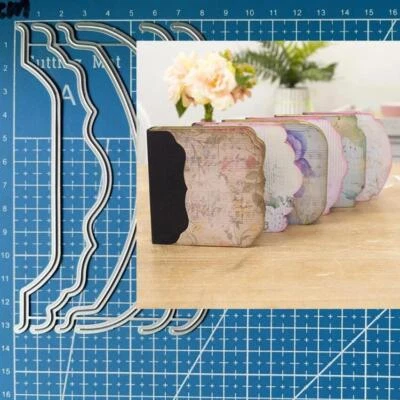 Side Margins Dies Metal Cutting Dies Scrapbooking Cutting Dies Card - Image 1 of 3