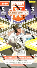 2020  Elite Extra Edition Baseball HOBBY Box (5 Pks/Bx)