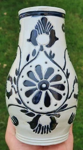 Vtg WILLIAMBURG RESTORATION Handmade Salt Glaze Pottery PITCHER, Ewer - Colonial - Picture 1 of 7