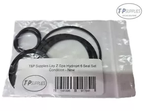 Lay Z Lazy Spa Rubber Seal Set A + B / C plus Pump O Rings 8 seals for Hydrojet - Picture 1 of 4