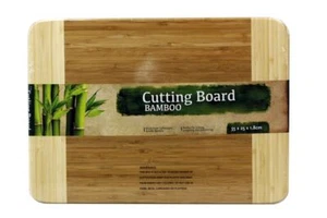 Bamboo Cutting Board Chopping Serving Bread Vegetables Cheese - Large 35 x 25 - Picture 1 of 2