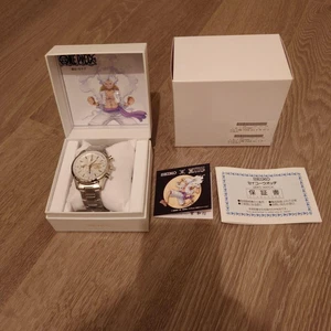 Seiko x ONE PIECE Monkey D. Luffy Gear 5 Edition Watch Japan Limited Rare M size - Picture 1 of 18