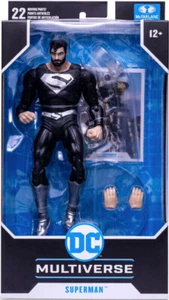 DC Multiverse Superman Black Suit - Rebirth 7" Action Figure McFarlane Toys - Picture 1 of 4