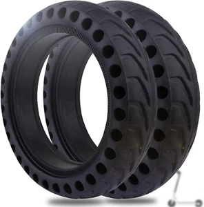 Monuary 2PCS E Scooter Reifen 8 1/2 X2, 50/75-6.1 Vollgummireifen, Reifen Vollgu