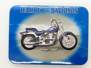 Harley Davidson Motor Cycles Springer Softail Sammler Spielkarten mit Tin - Bild 1 von 5