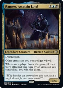 MTG Ramses, Assassin Lord - Comandante: Dominaria United (DMC) - Foto 1 di 1