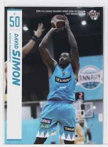 DAVID SIMON (HANNARYZ) -2021 B.LEAGUE Basketball Trading Card 1st Half - Picture 1 of 3