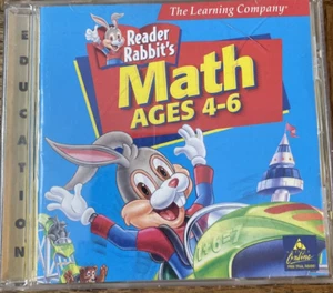 Reader Rabbit Mathe 4-6 PC CD Rom - selten Vintage - Versand n 24 Stunden - Bild 1 von 4